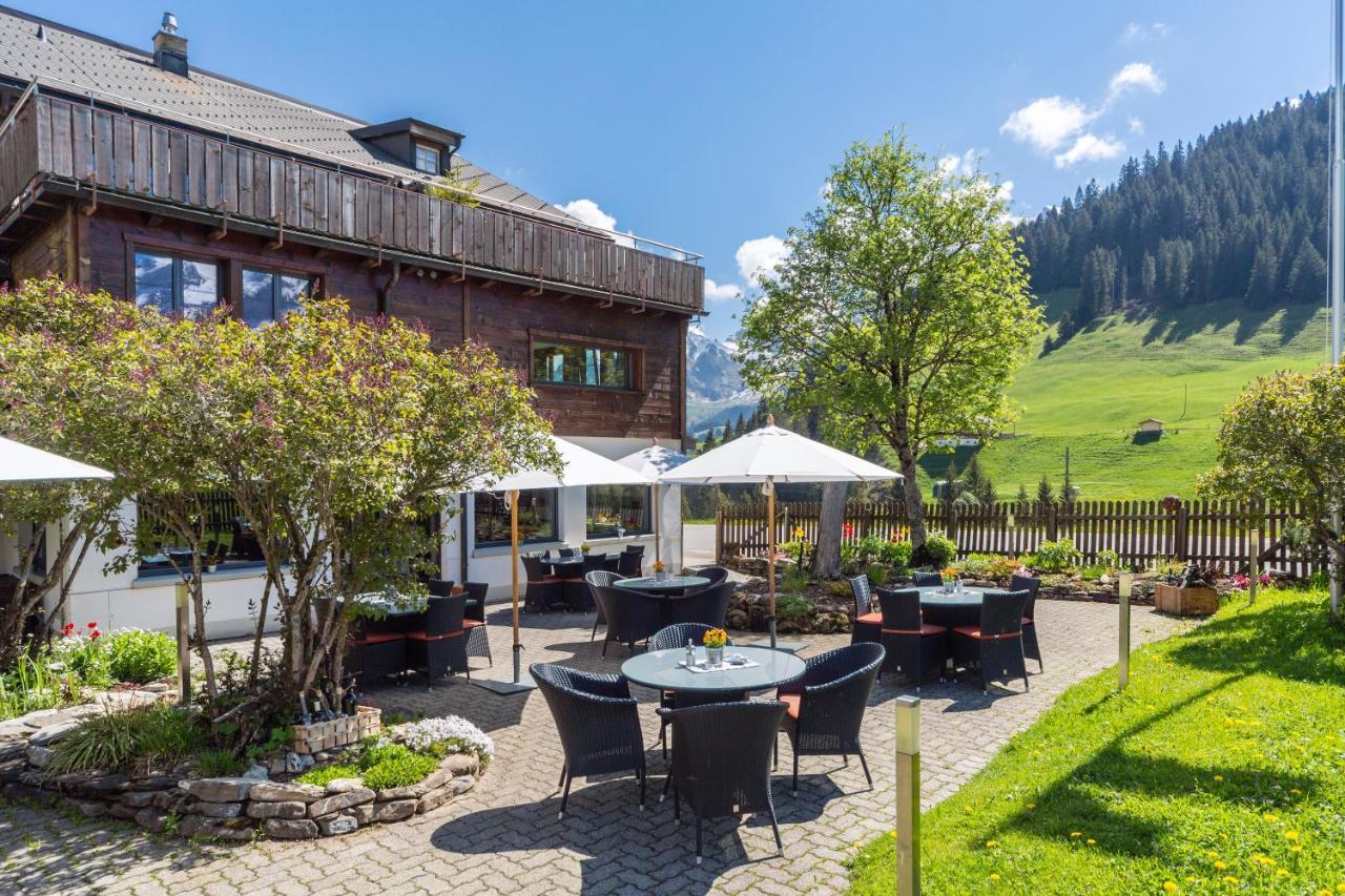 Hotel Des Alpes Adelboden Exteriör bild