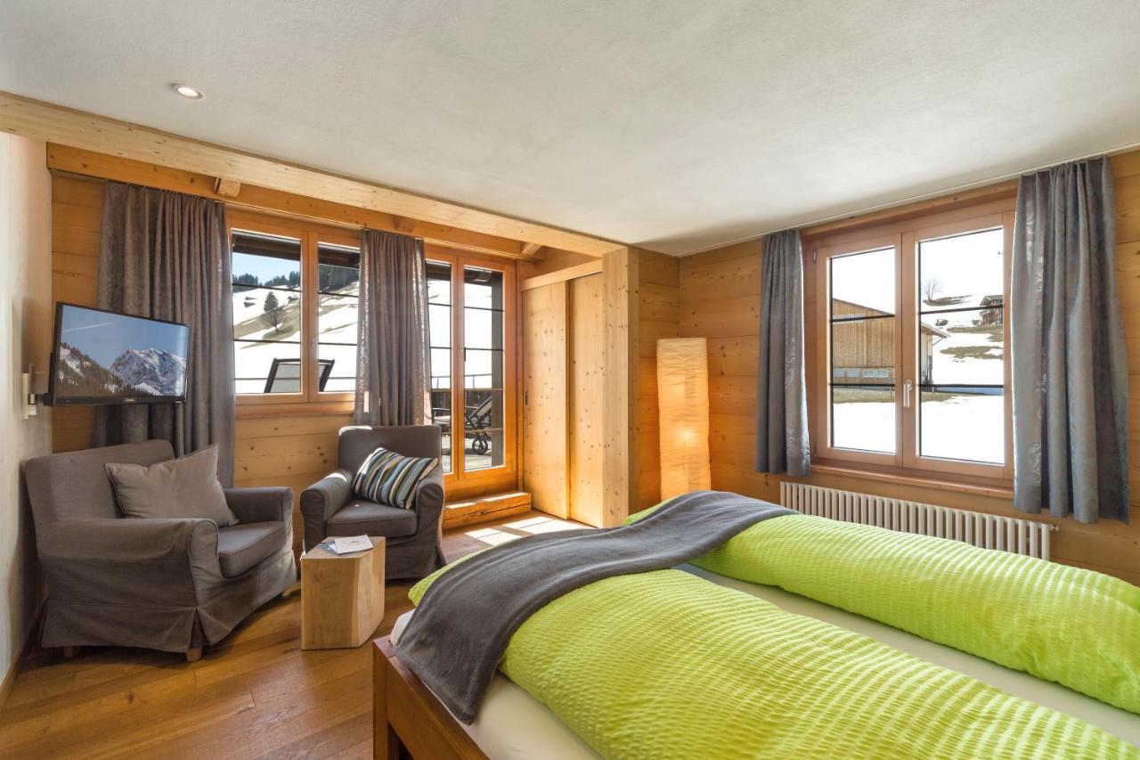 Hotel Des Alpes Adelboden Exteriör bild