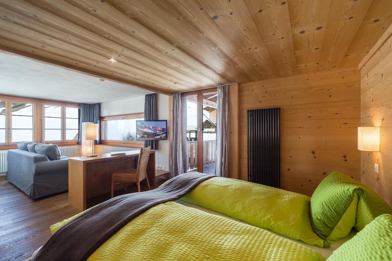 Hotel Des Alpes Adelboden Exteriör bild